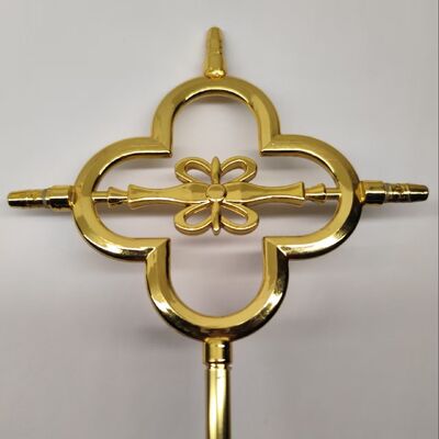 707 Barras Georgianas Redondas con Patrón Decorativo de Plástico a Prueba de Rayos UV para Unidades de Vidrio Aislante