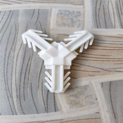 818 Conector negro blanco dorado Barra georgiana adecuada para unidades de vidrio de insolación