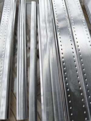 5M Long High Frequency Welded Aluminum Spacer Bars For Insulating Glass Unit
