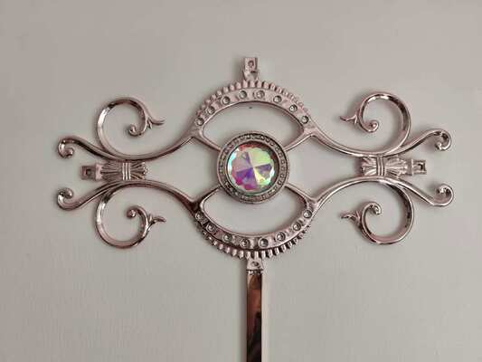 Rejillas de barras georgianas a prueba de UV 7 * 15 mm Patrón decorativo de plástico para unidades de vidrio aislante (IGU)