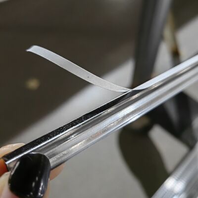 Butyl-Coated Aluminum Thermal Spacer Bar (0.18-0.33mm) for Bonding Glass to Door/Window Frames