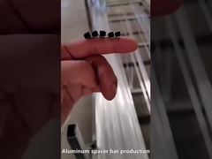 producción de barra espaciadora de aluminio