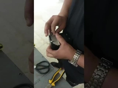 instalación de espaciador de butilo